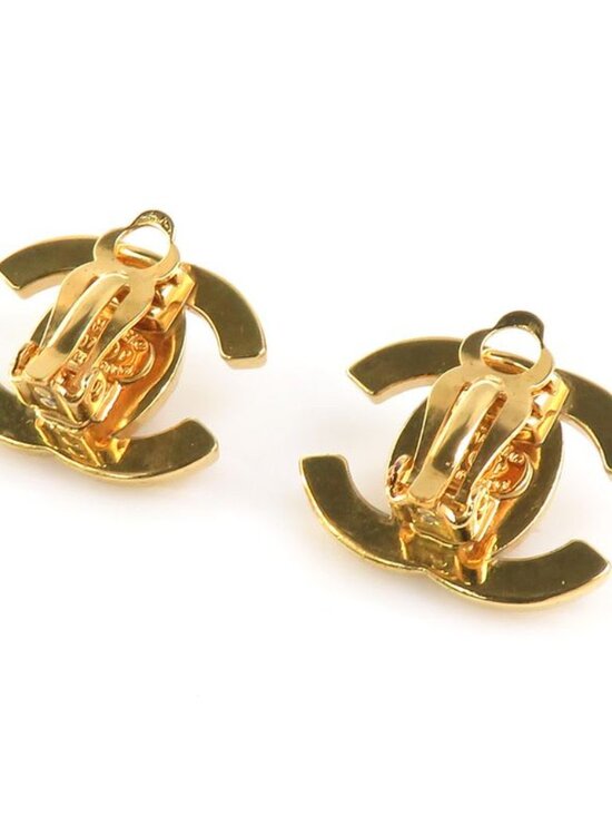 Chanel Earrings Coco Mark - Picture 5 of 10